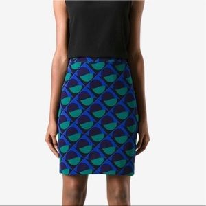 NWT Marc Jacobs Etta Print Pencil Skirt, 2
